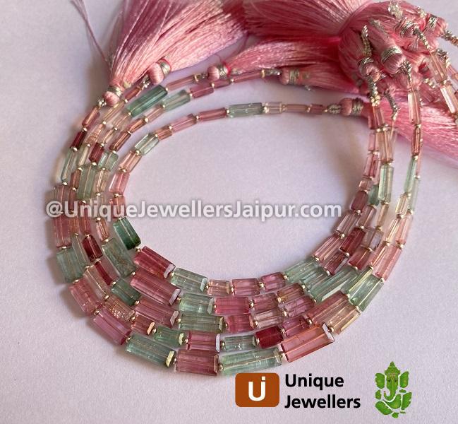 Tourmaline Cut Baguette Beads